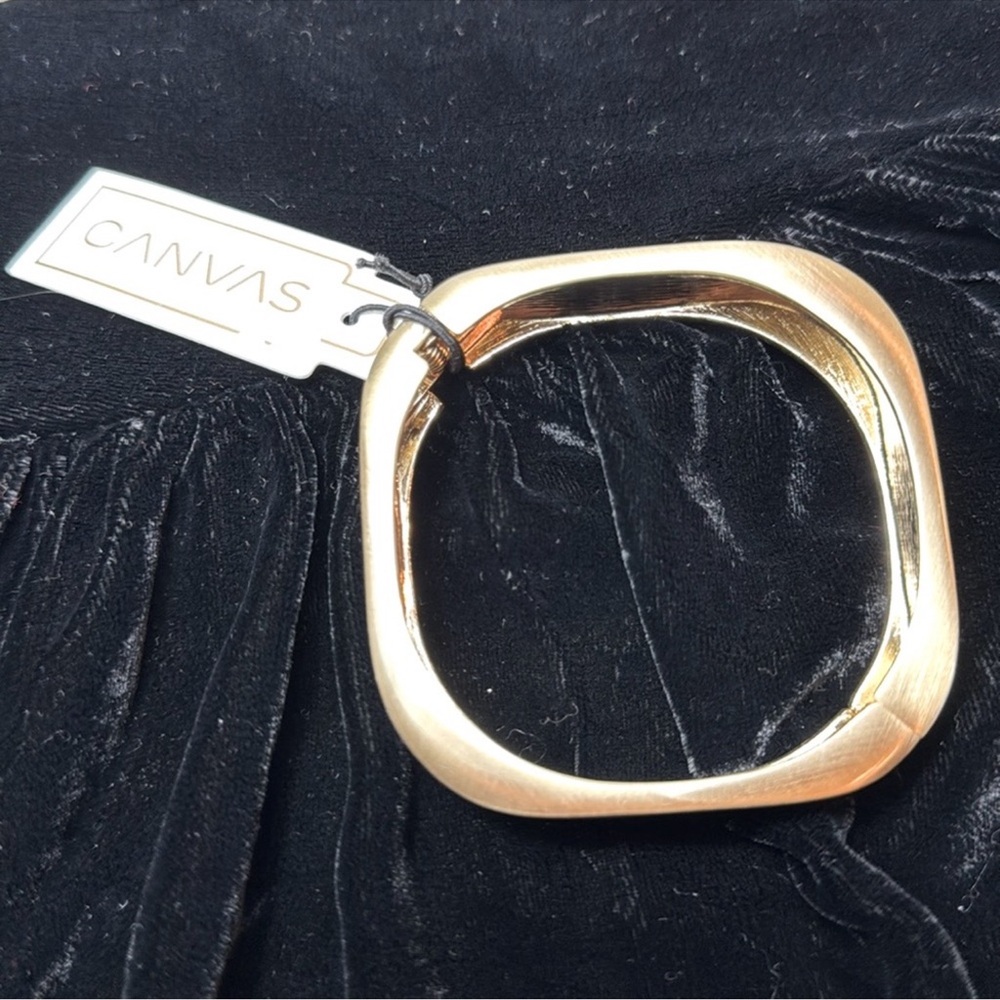CANVAS Gold-Tone Women's Bangle